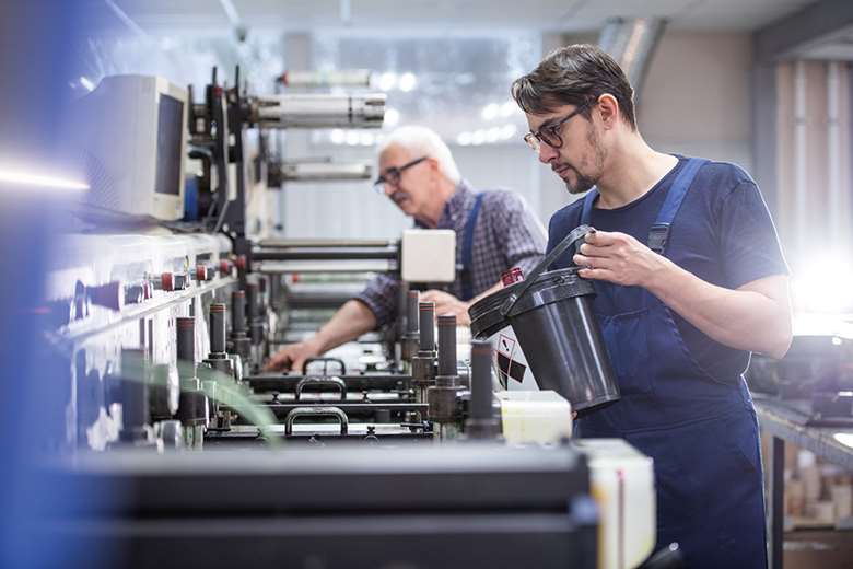 Is the decline in skilled print workers a problem?